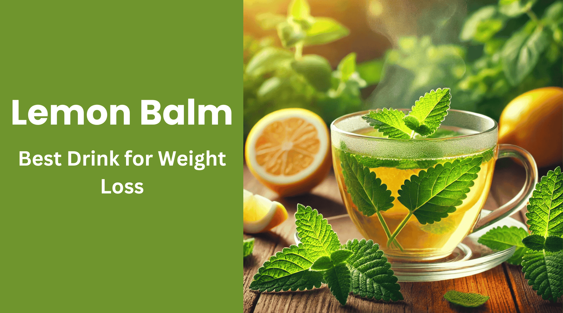 lemon balm drink for weight loss