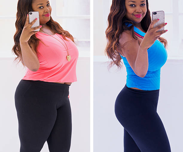 before and after fat loss